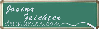 Josina Feichter Visitenkarte